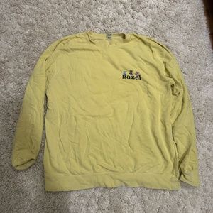Hazel yellow grateful dead sweatshirt